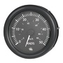 Guardian speedometer 0-50 knots black 12 V